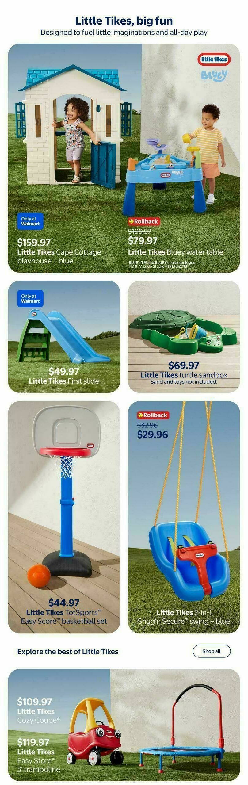 Walmart Summer Outdoors Flyer from May 7