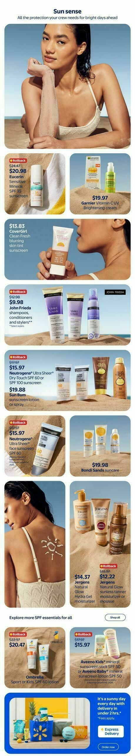 Walmart Summer Outdoors Flyer from May 7