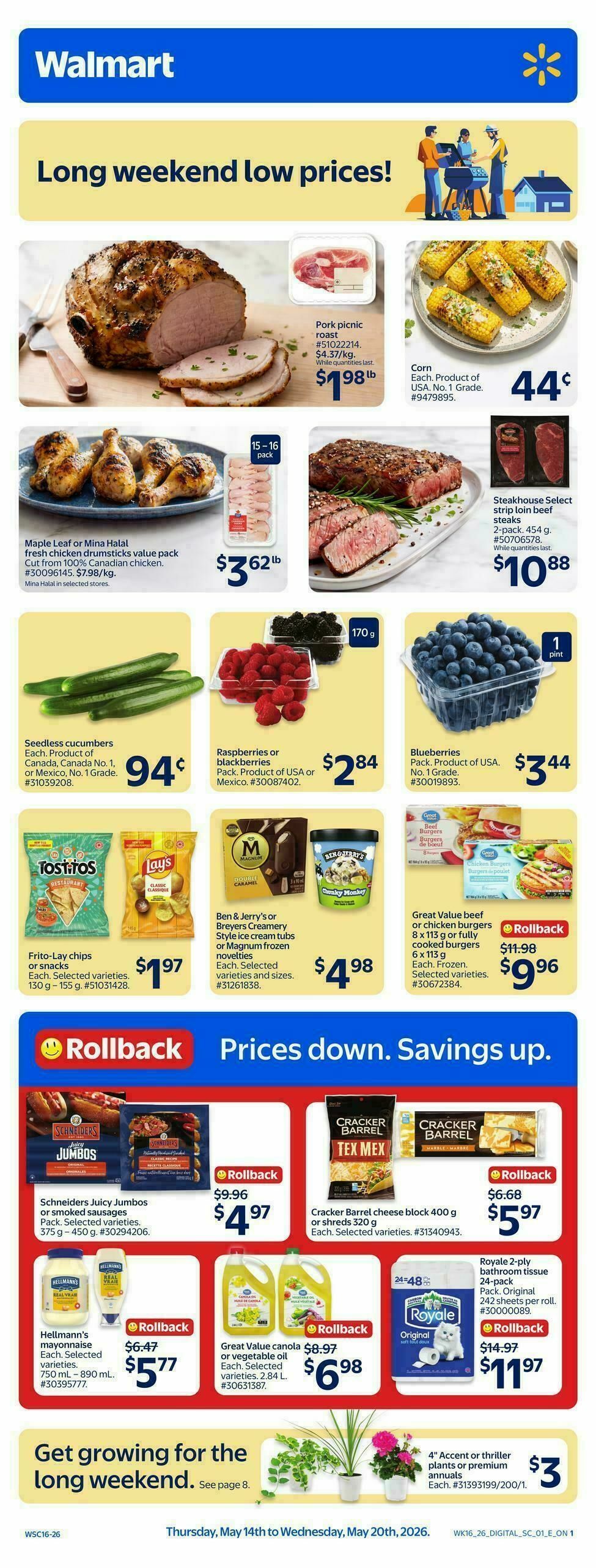Walmart Flyer from May 14