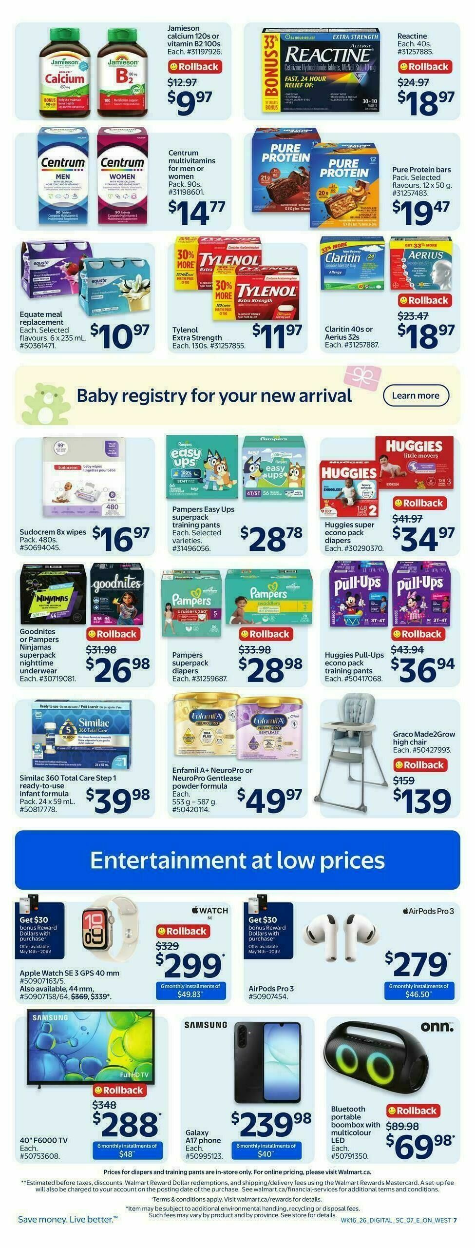 Walmart Flyer from May 14