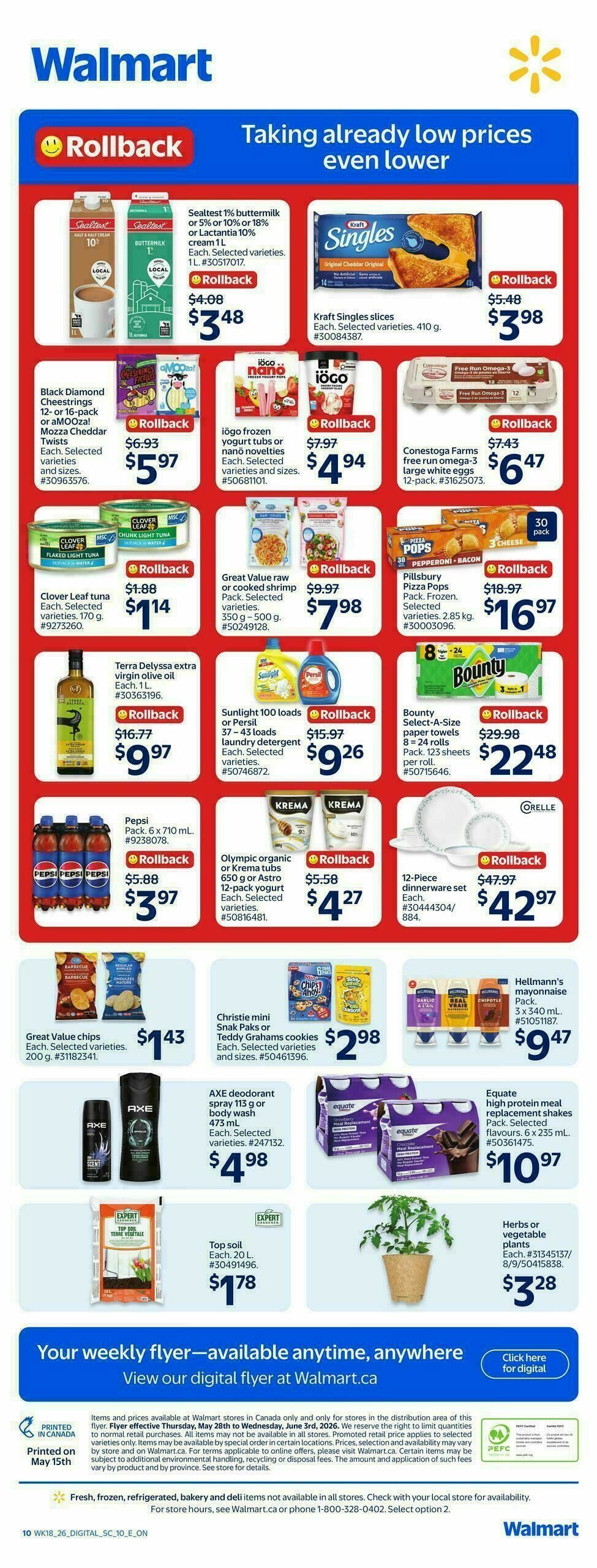 Walmart Flyer from May 28