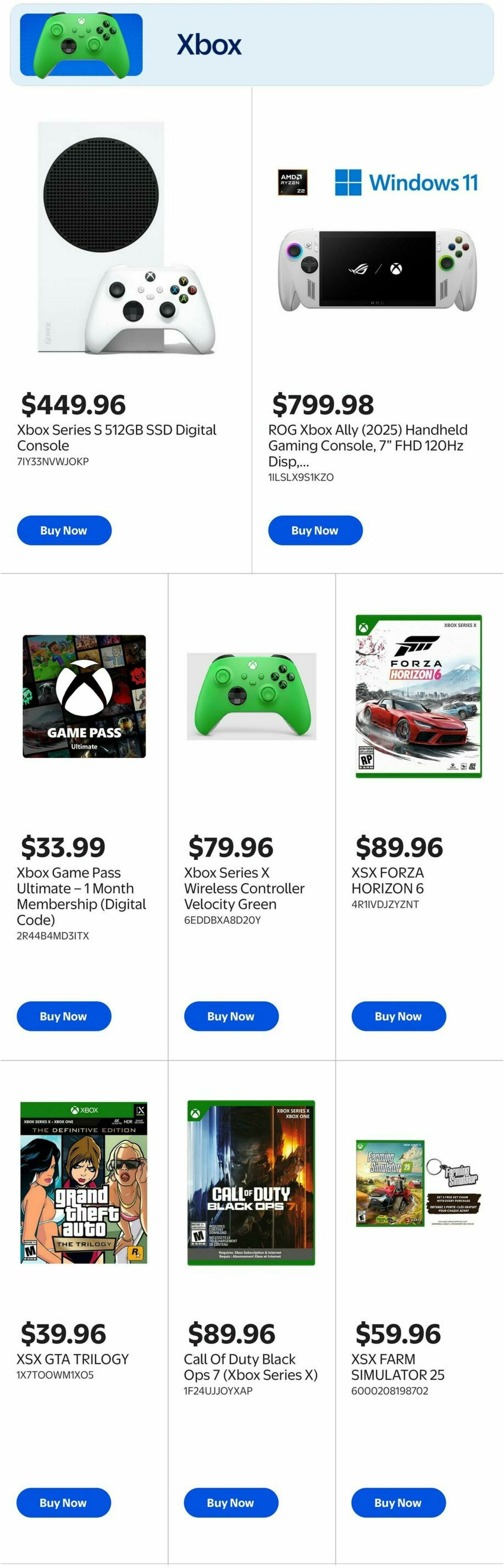 Walmart Gaming Guide Flyer from May 28