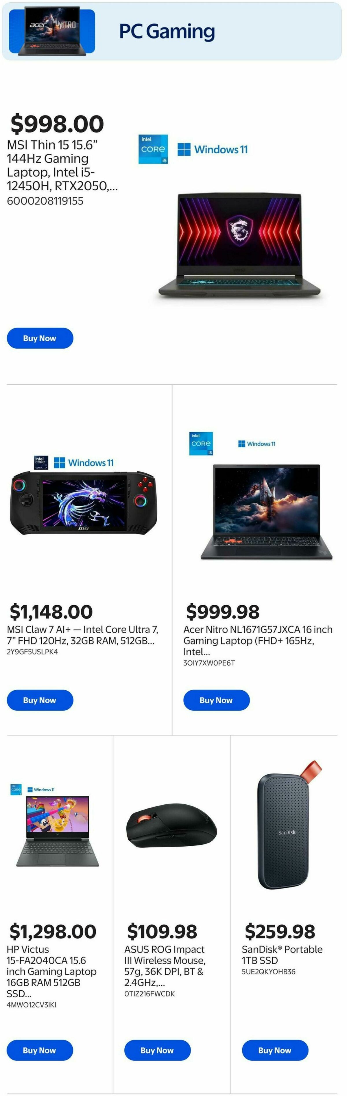 Walmart Gaming Guide Flyer from May 28