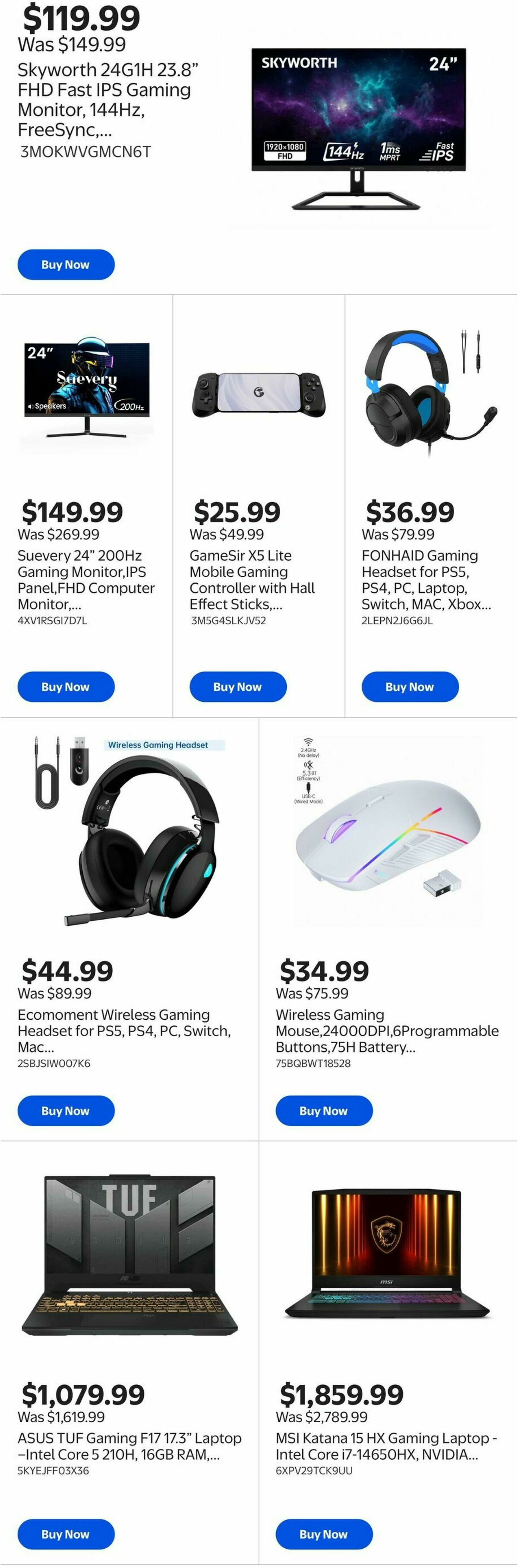 Walmart Gaming Guide Flyer from May 28