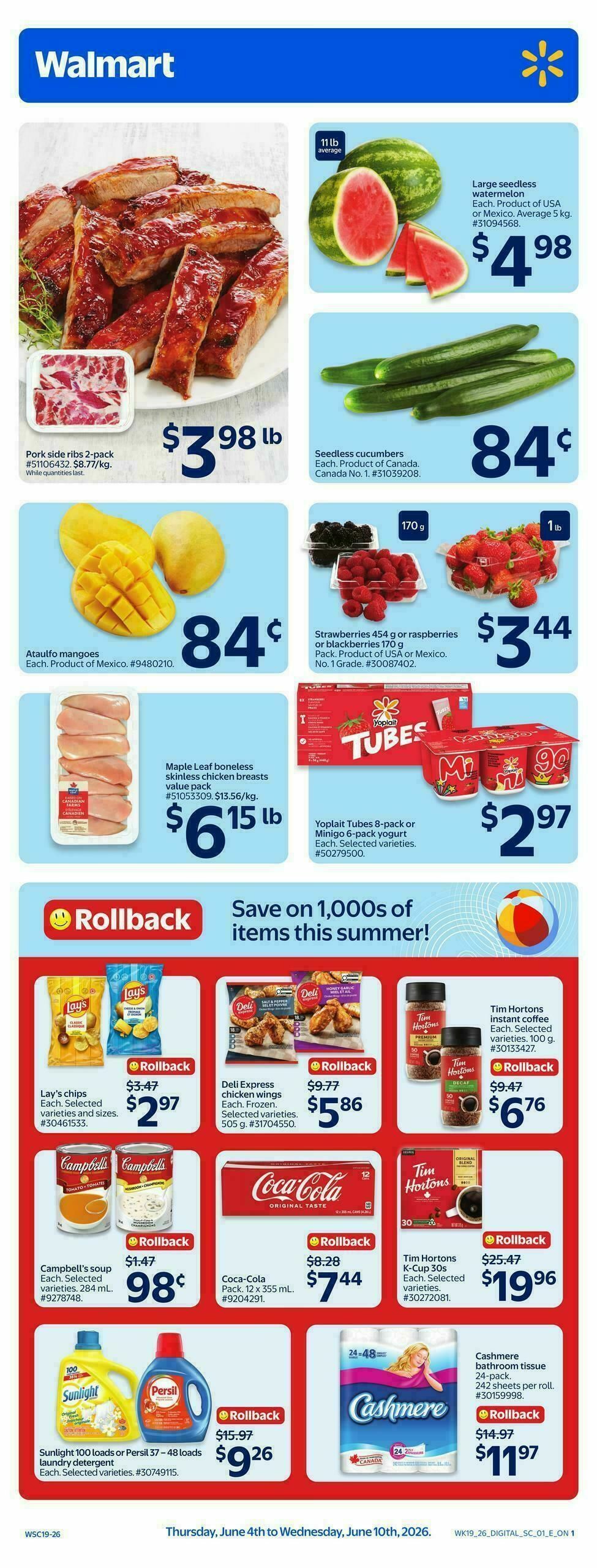 Walmart Flyer from June 4