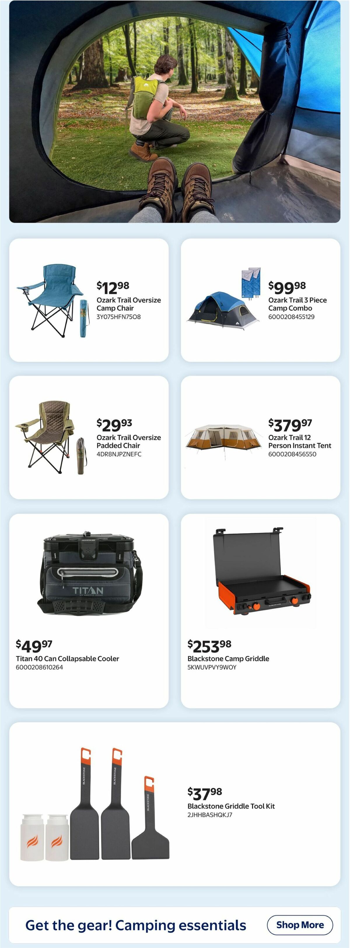 Walmart Summer Outdoor Guide Flyer from June 4