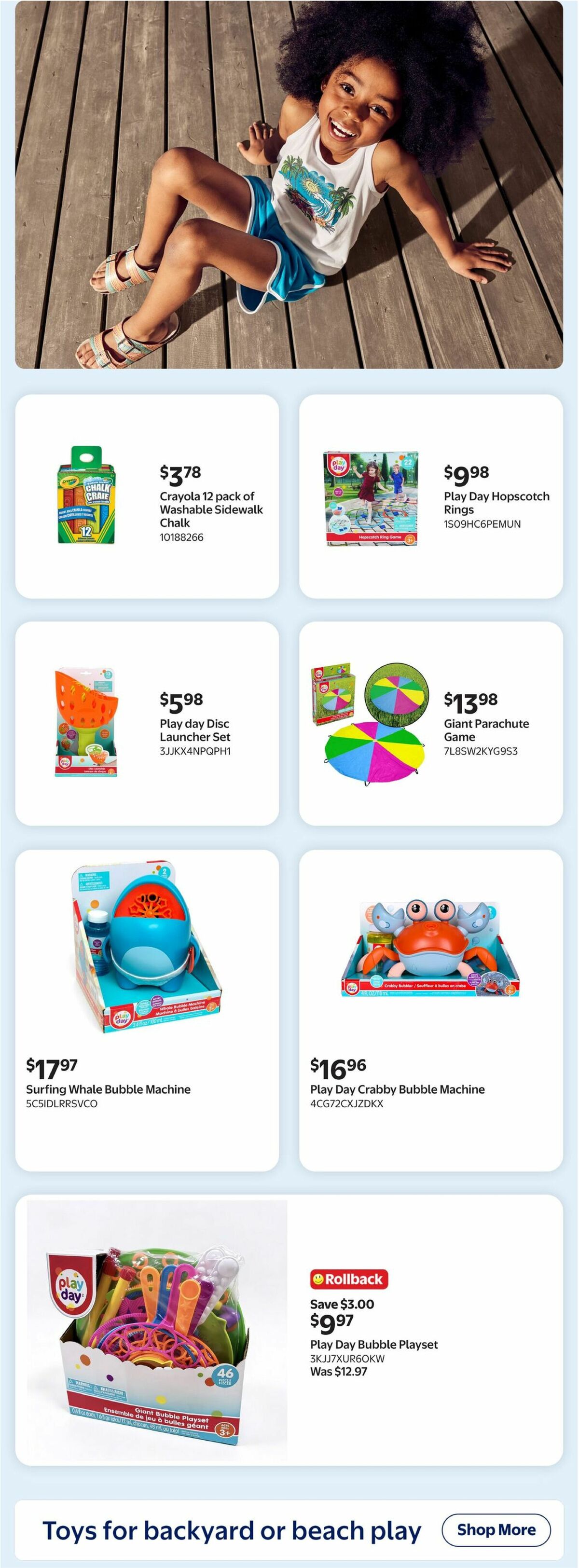 Walmart Summer Outdoor Guide Flyer from June 4