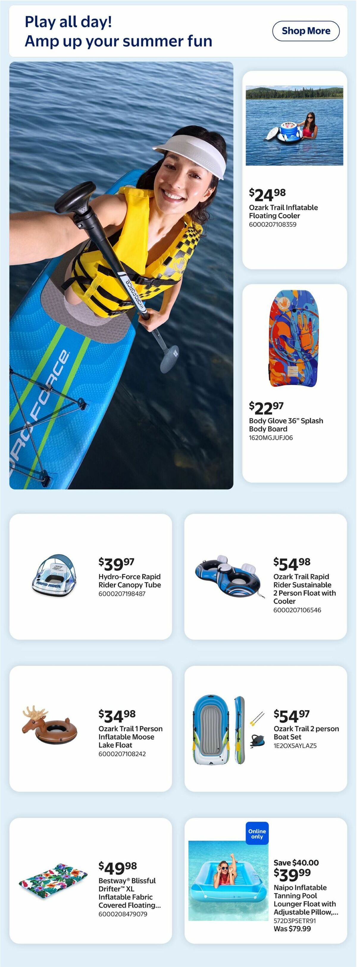 Walmart Summer Outdoor Guide Flyer from June 4