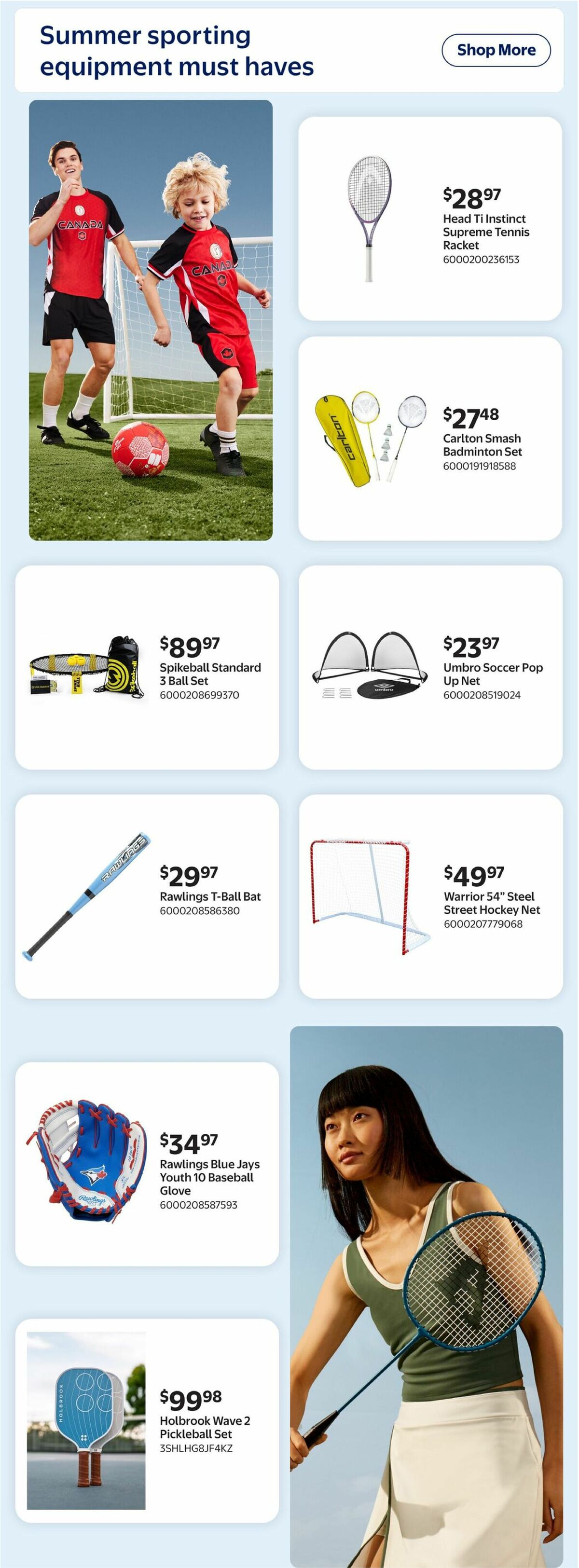 Walmart Summer Outdoor Guide Flyer from June 4
