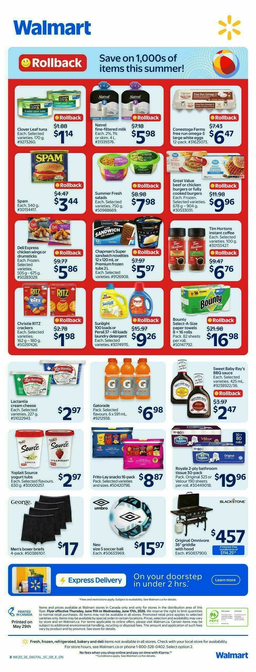 Walmart Flyer from June 11