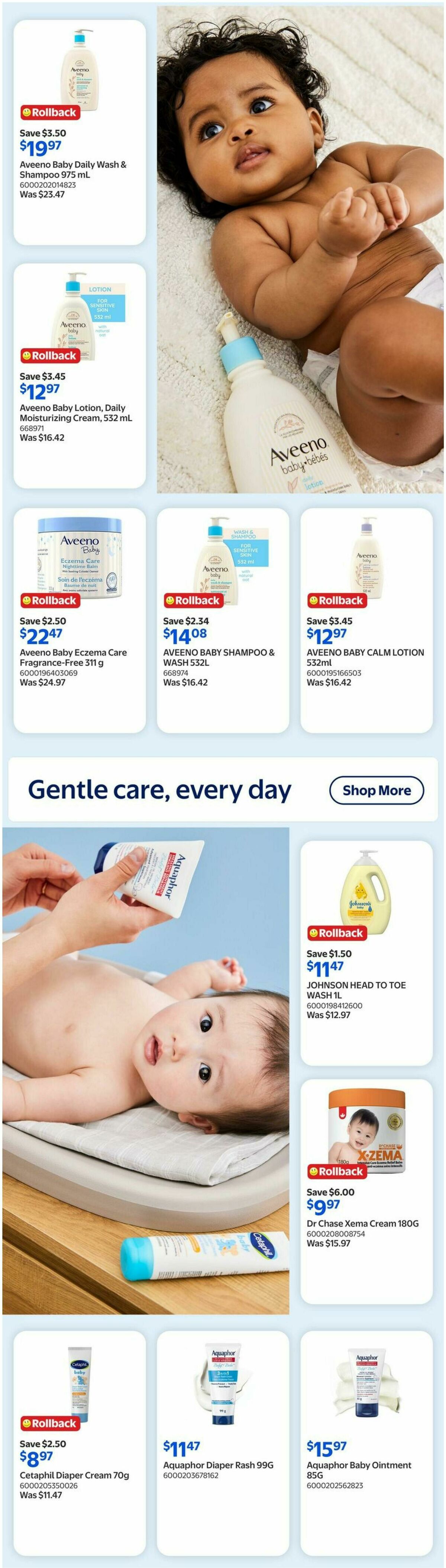 Walmart The Baby Event Flyer from June 18