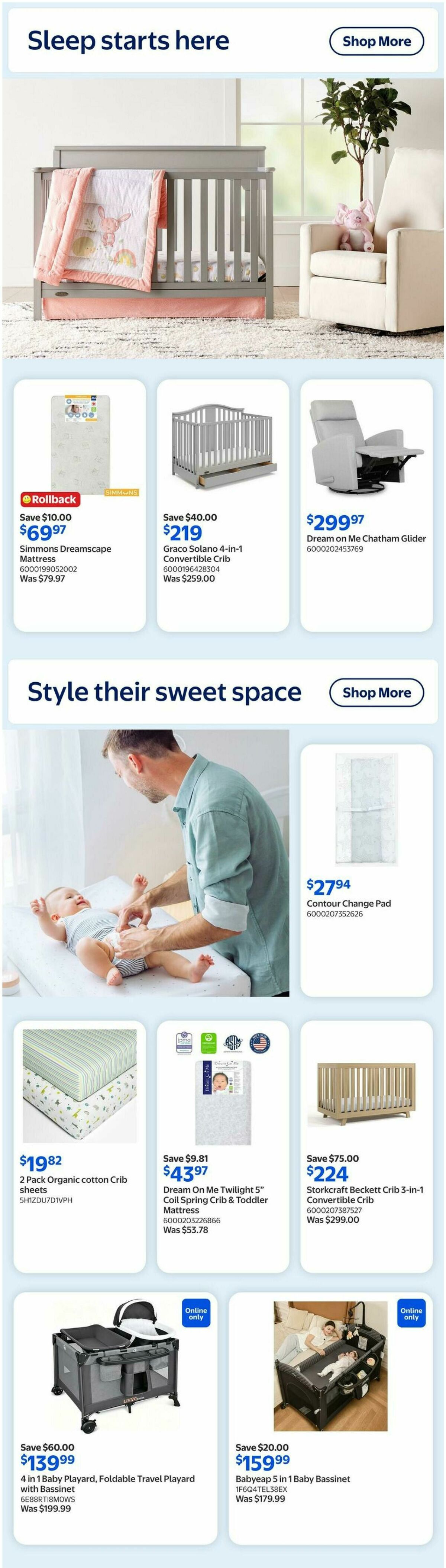Walmart The Baby Event Flyer from June 18