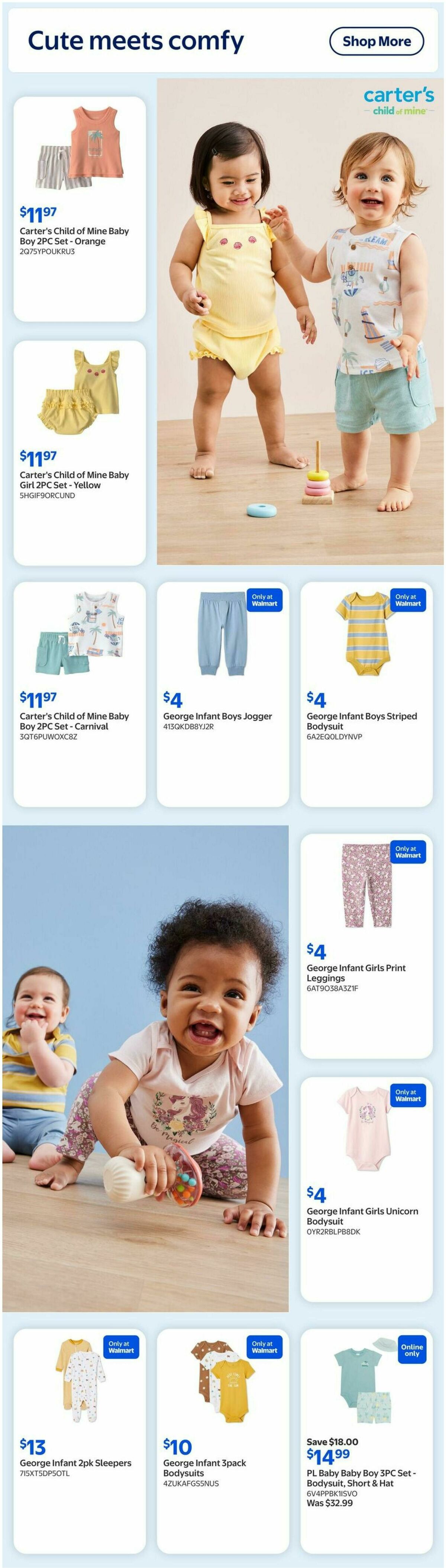 Walmart The Baby Event Flyer from June 18