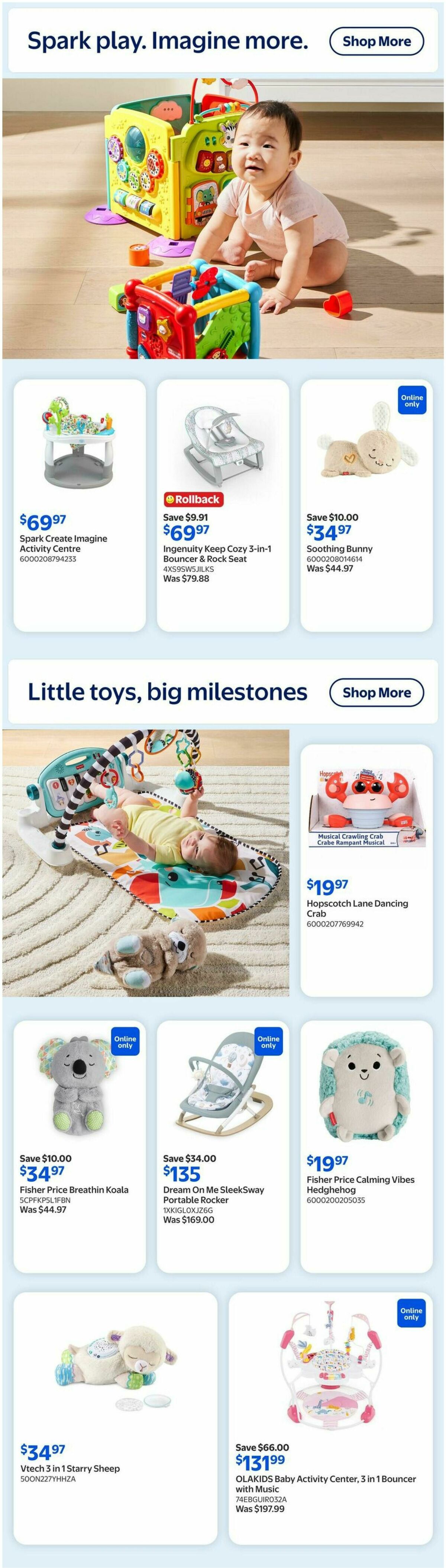Walmart The Baby Event Flyer from June 18