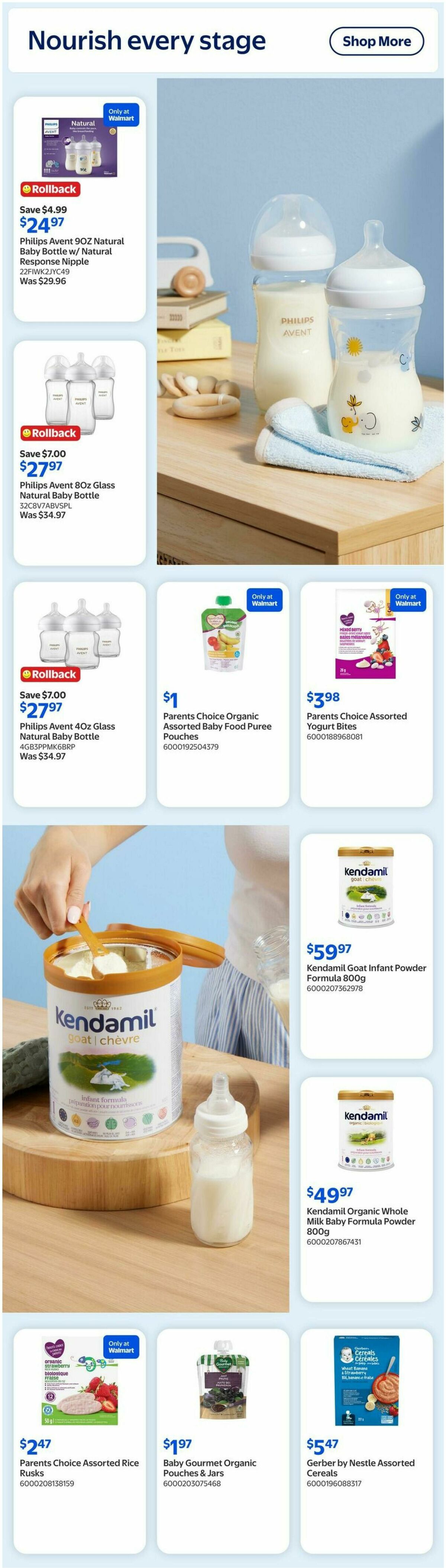 Walmart The Baby Event Flyer from June 18