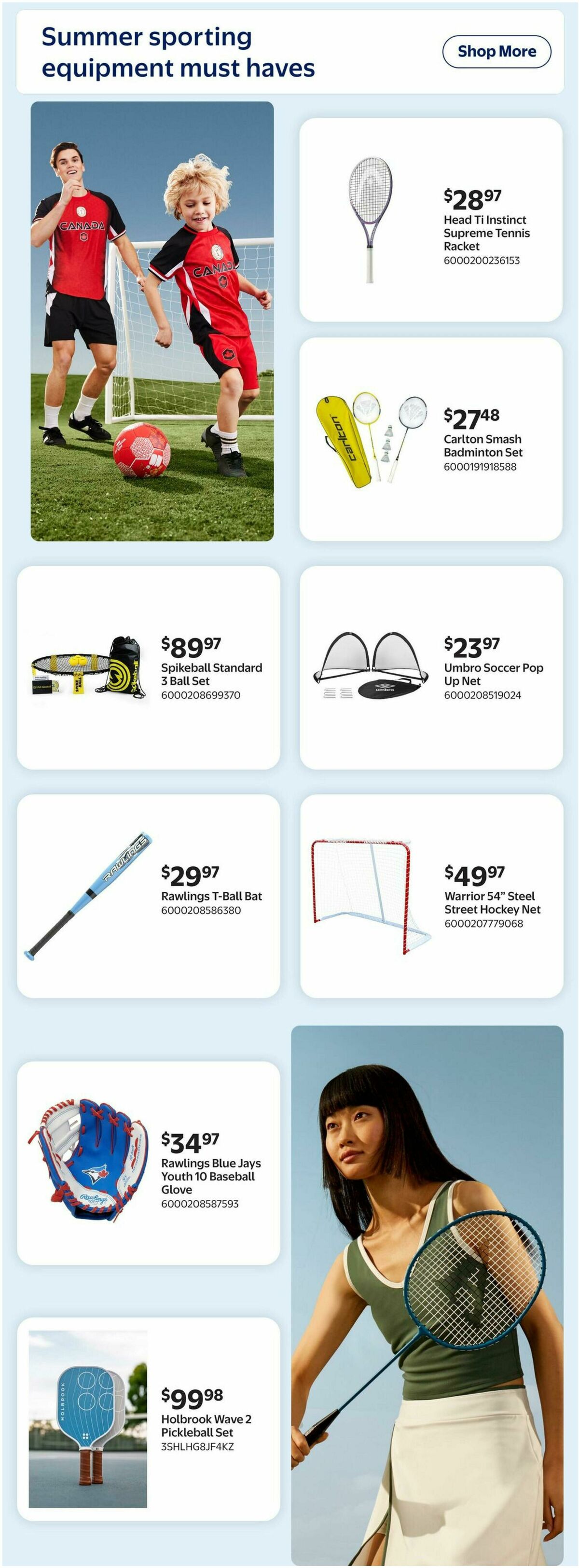 Walmart Summer Outdoor Guide Flyer from June 18