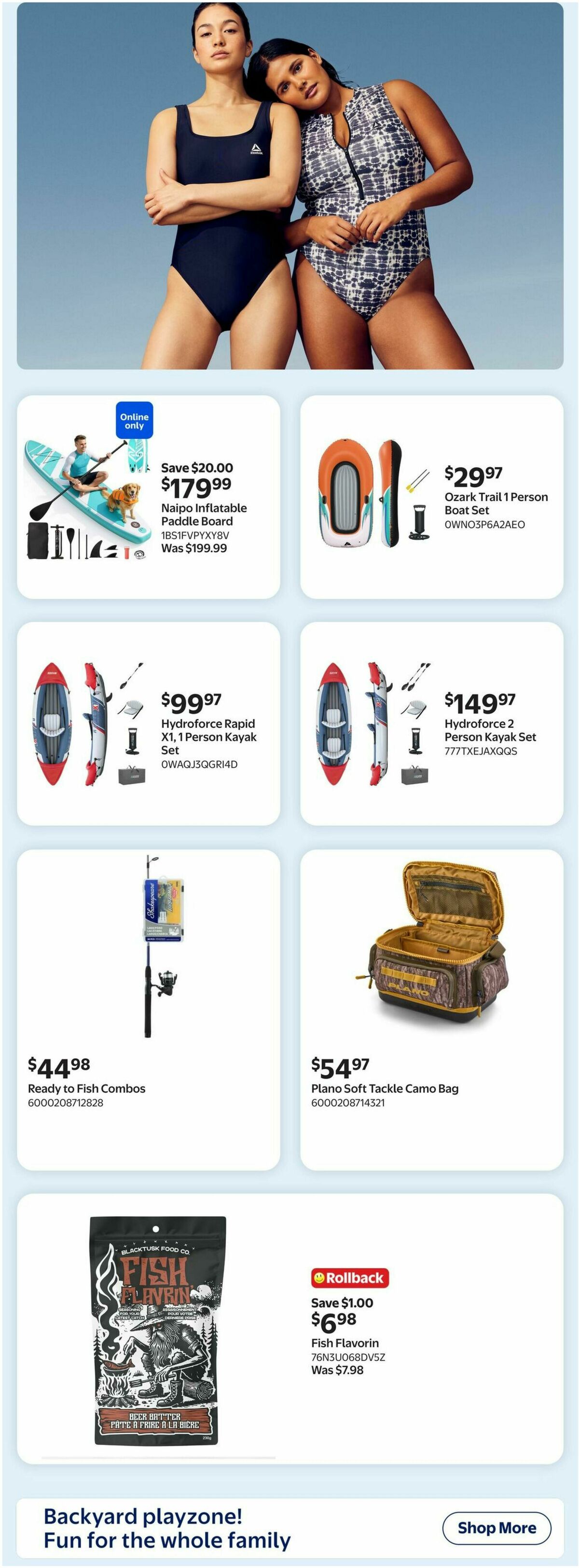 Walmart Summer Outdoor Guide Flyer from June 18