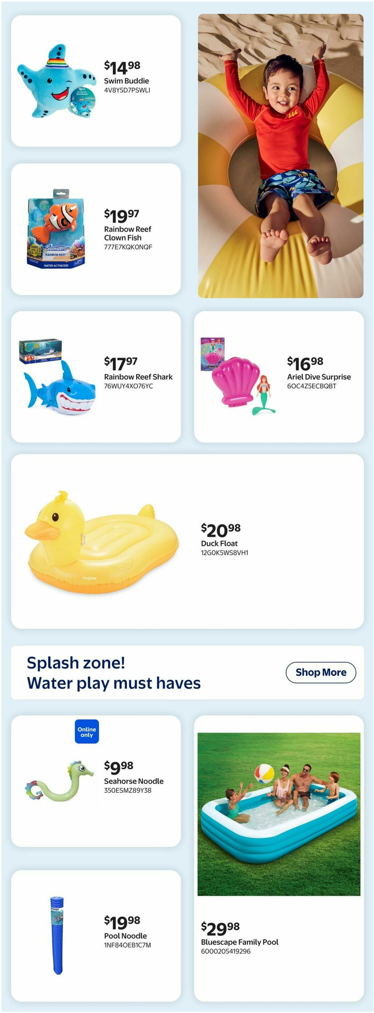 Walmart Summer Outdoor Guide Flyer from June 18