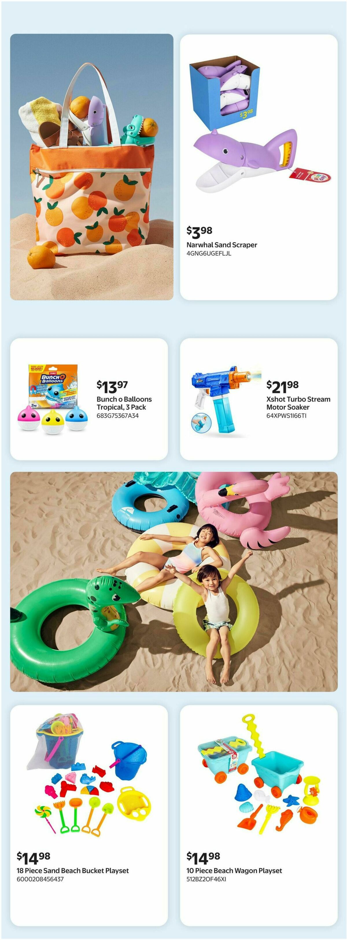 Walmart Summer Outdoor Guide Flyer from June 18