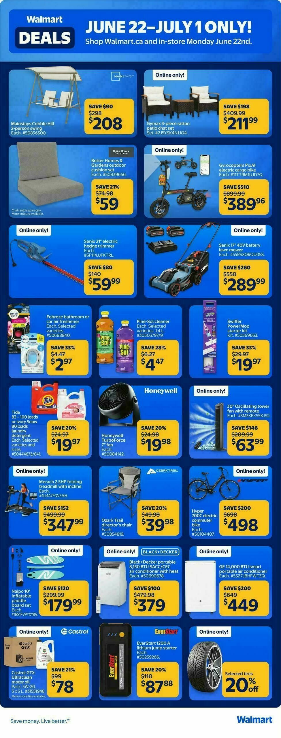 Walmart Deals Flyer from June 22