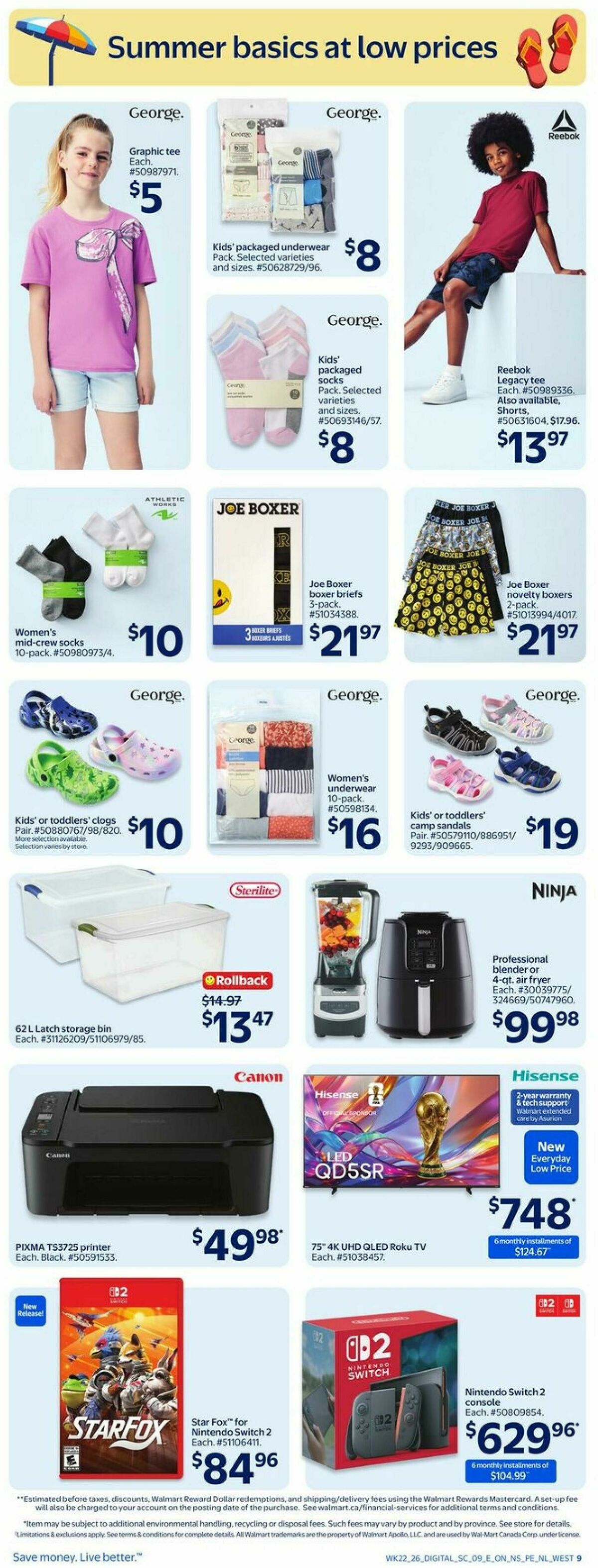 Walmart Flyer from June 25