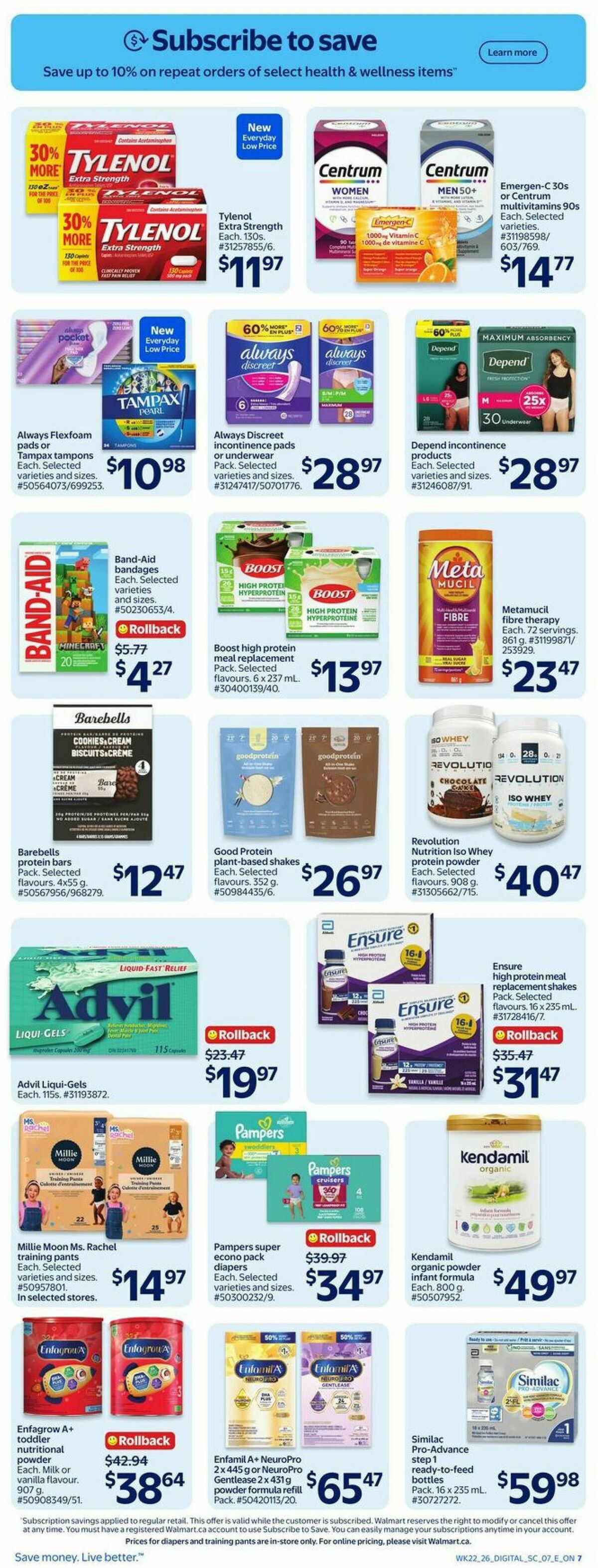 Walmart Flyer from June 25