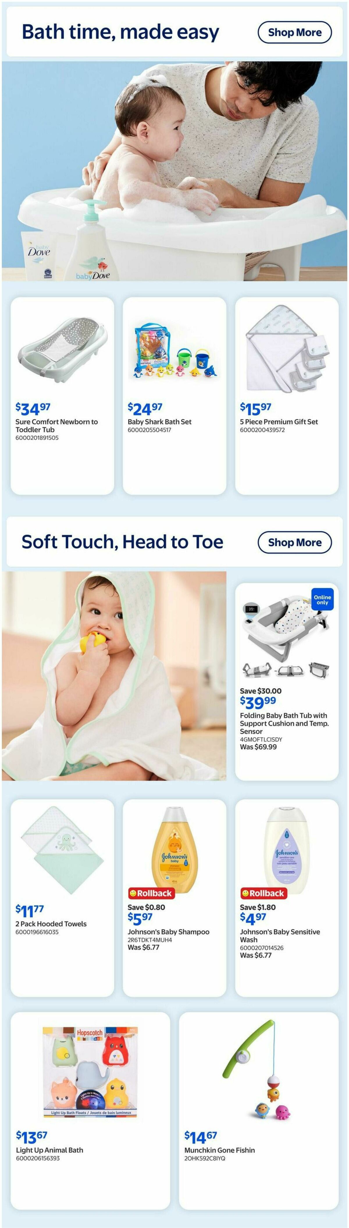 Walmart The Baby Event Flyer from June 25