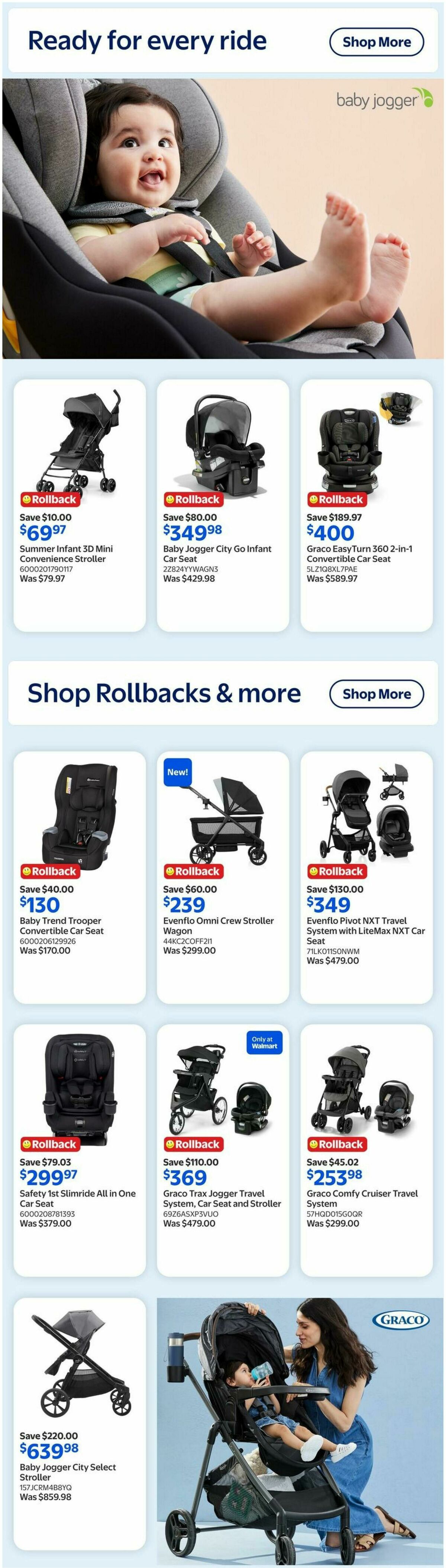 Walmart The Baby Event Flyer from June 25