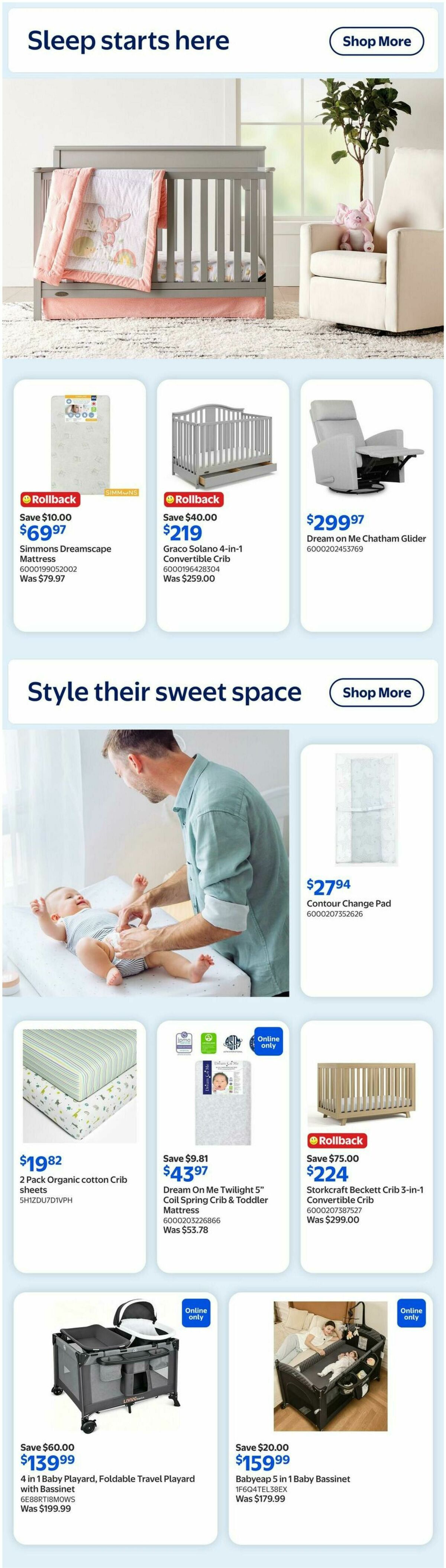 Walmart The Baby Event Flyer from June 25