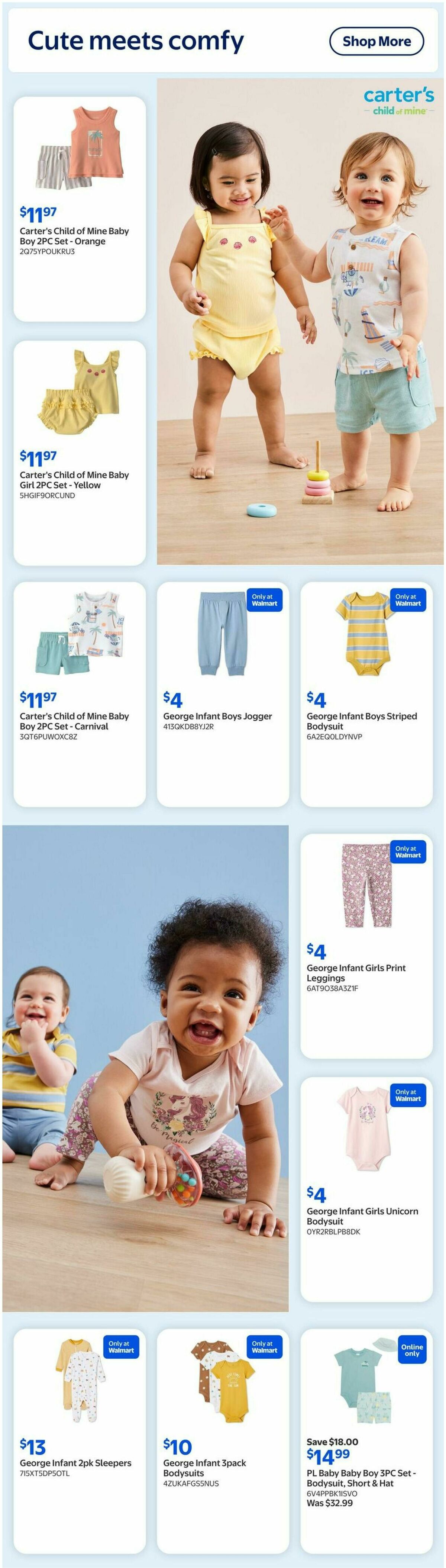 Walmart The Baby Event Flyer from June 25