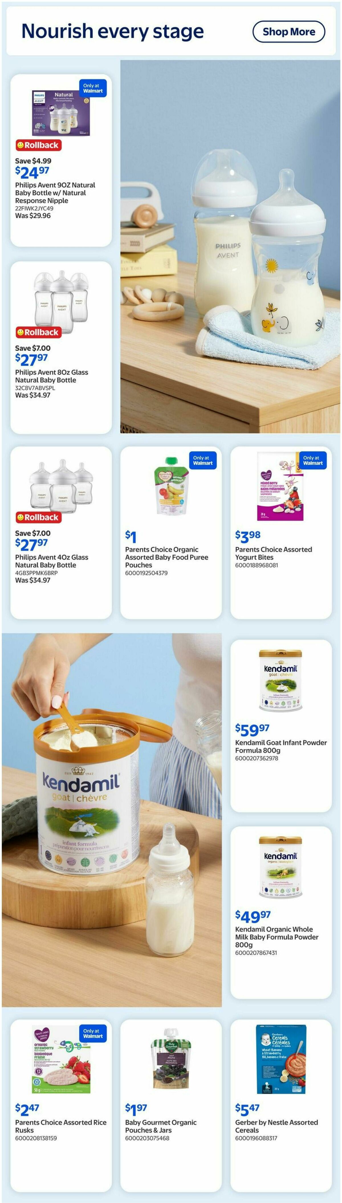 Walmart The Baby Event Flyer from June 25