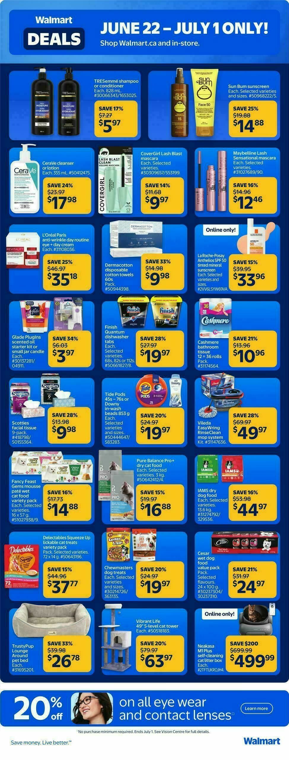 Walmart Deals Flyer from June 22