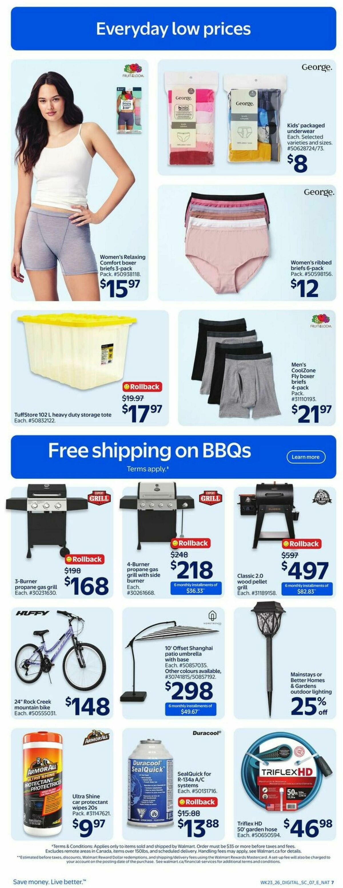 Walmart Flyer from July 2