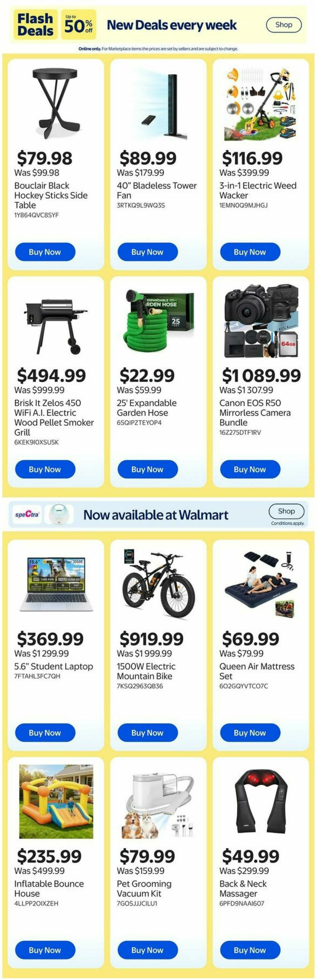 Walmart Flyer from July 2