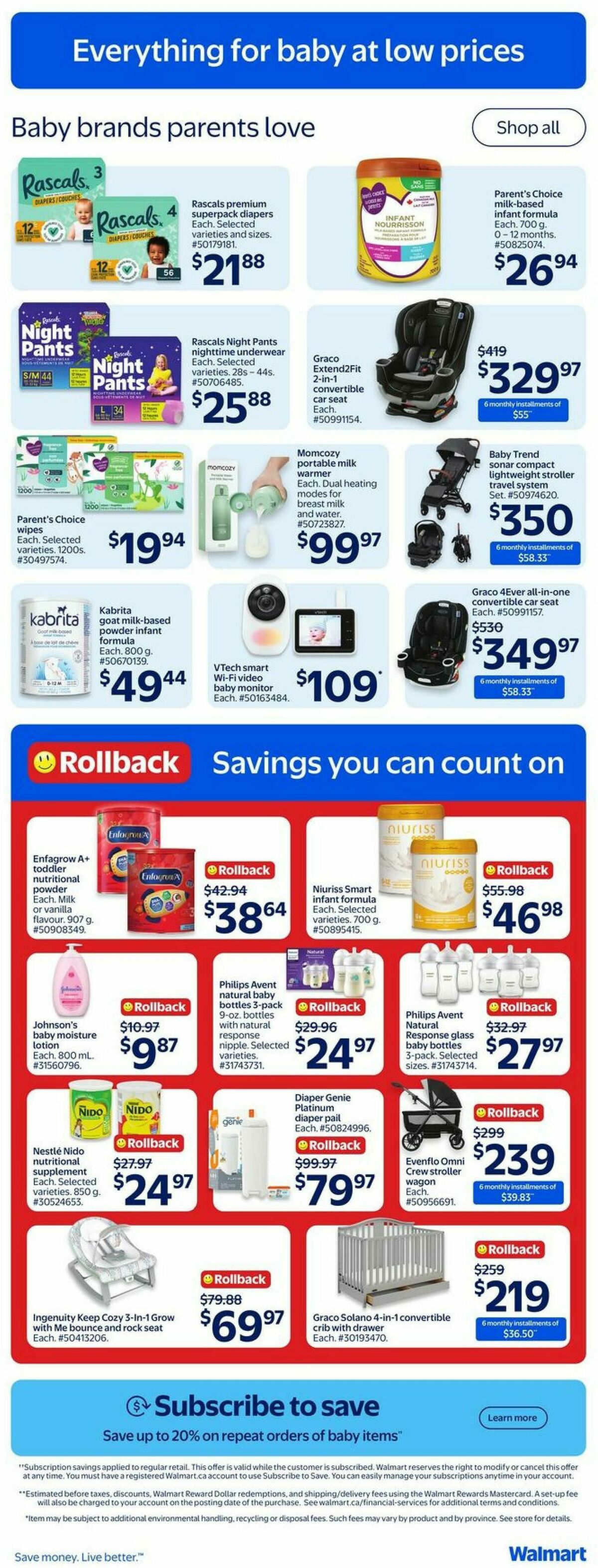 Walmart Flyer from July 2