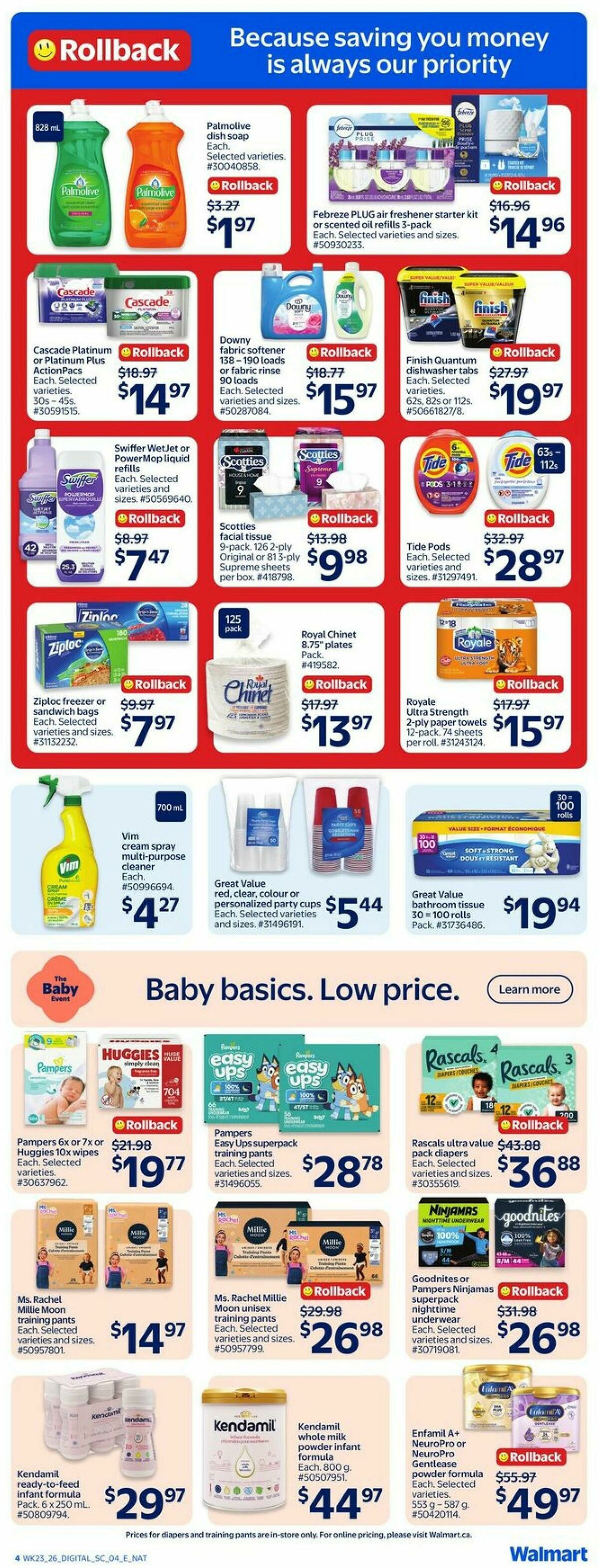 Walmart Flyer from July 2