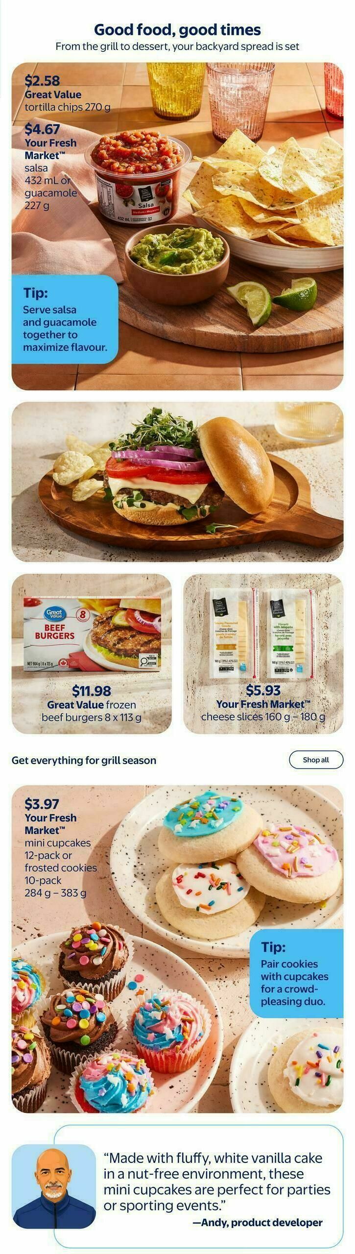 Walmart Savour Summer Flyer from July 2