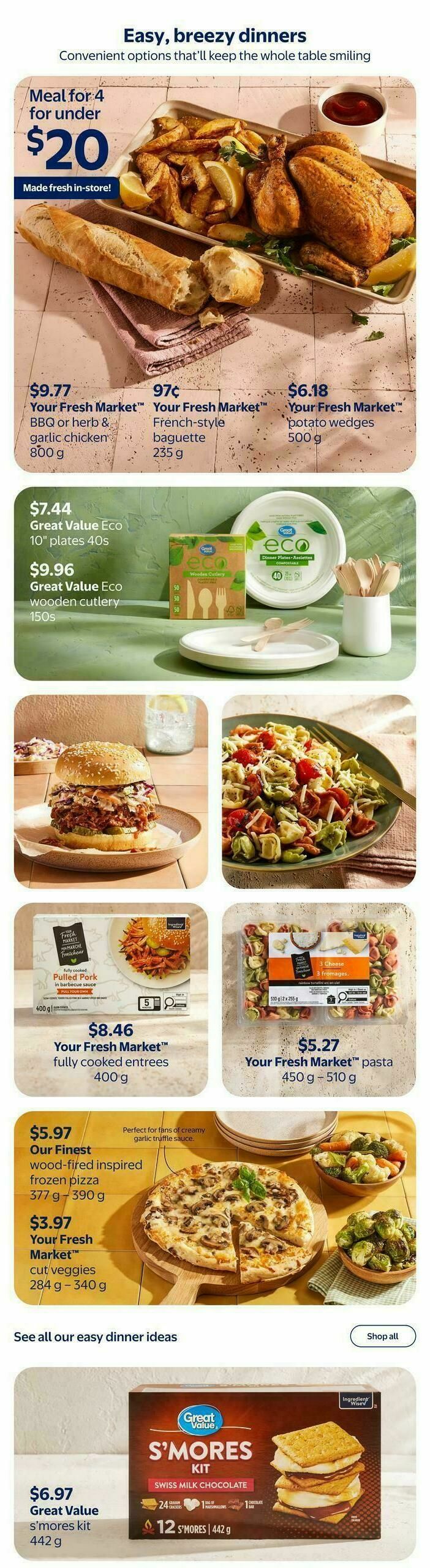 Walmart Savour Summer Flyer from July 2