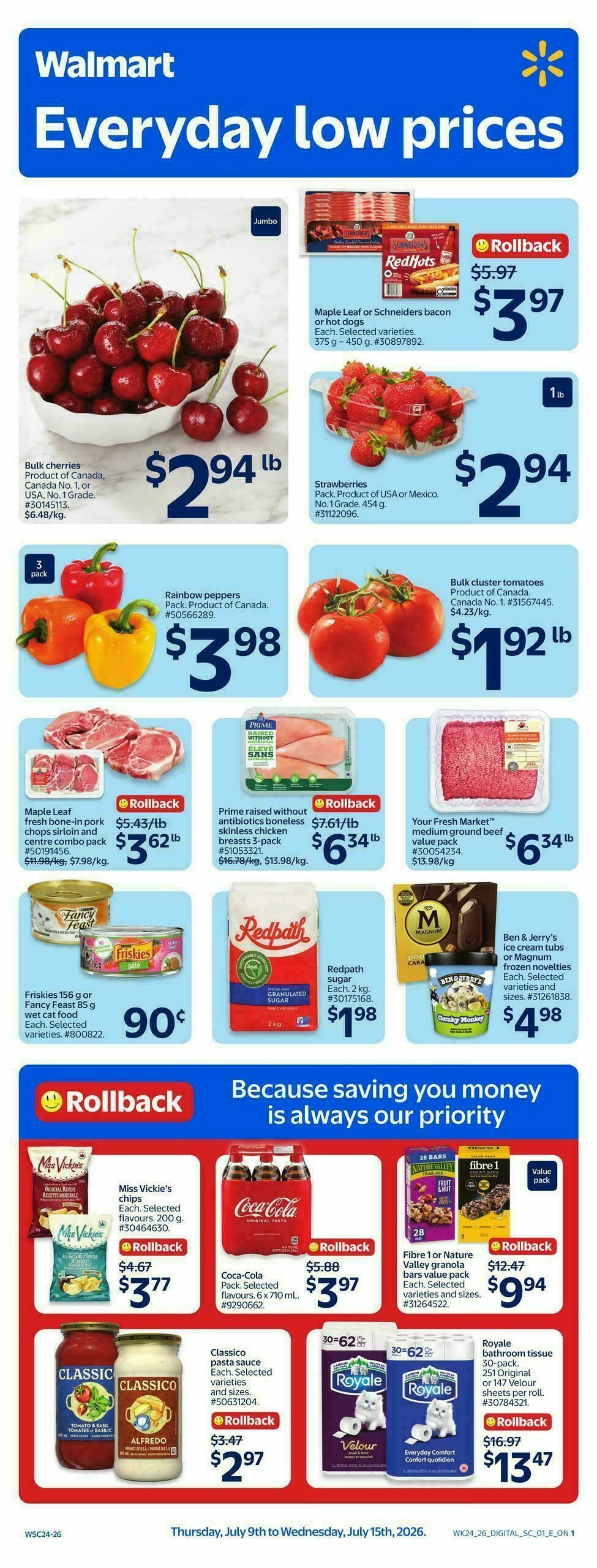 Walmart Flyer from July 9