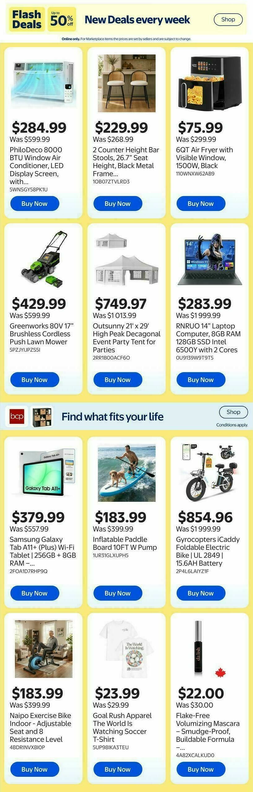 Walmart Flyer from July 9