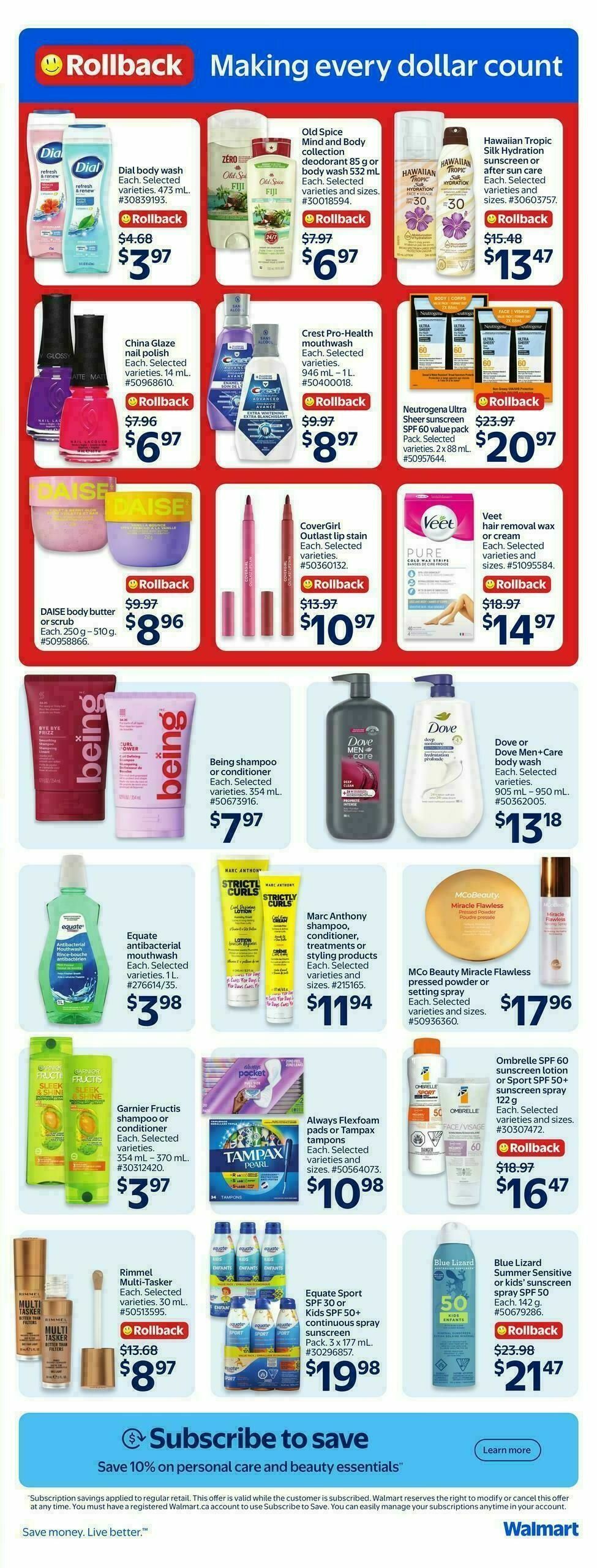 Walmart Flyer from July 9