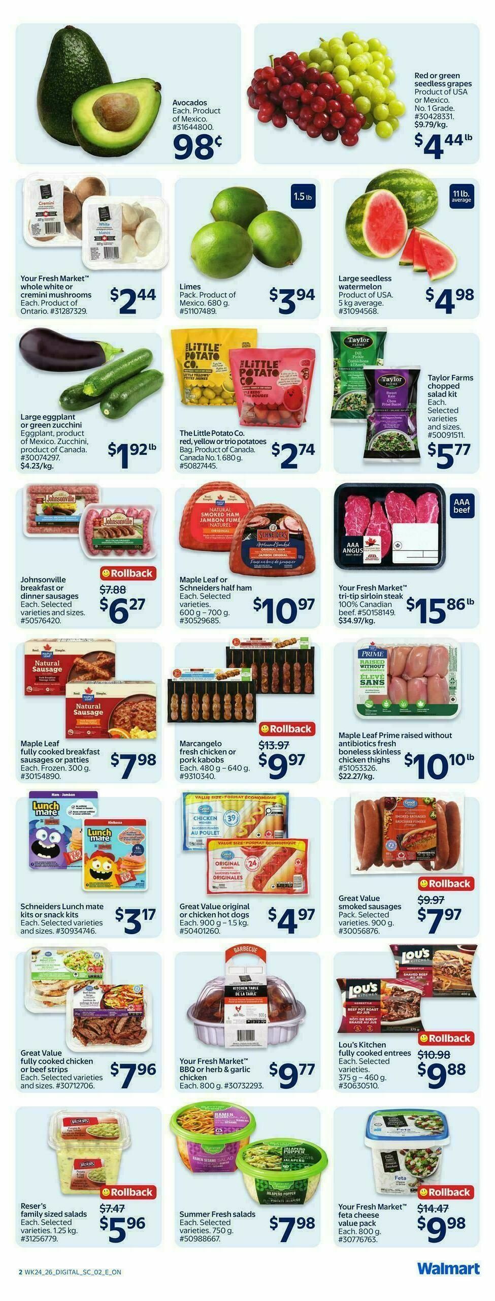 Walmart Flyer from July 9