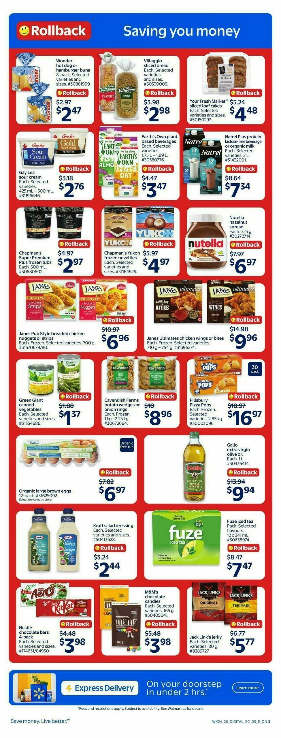 Walmart Flyer from July 9