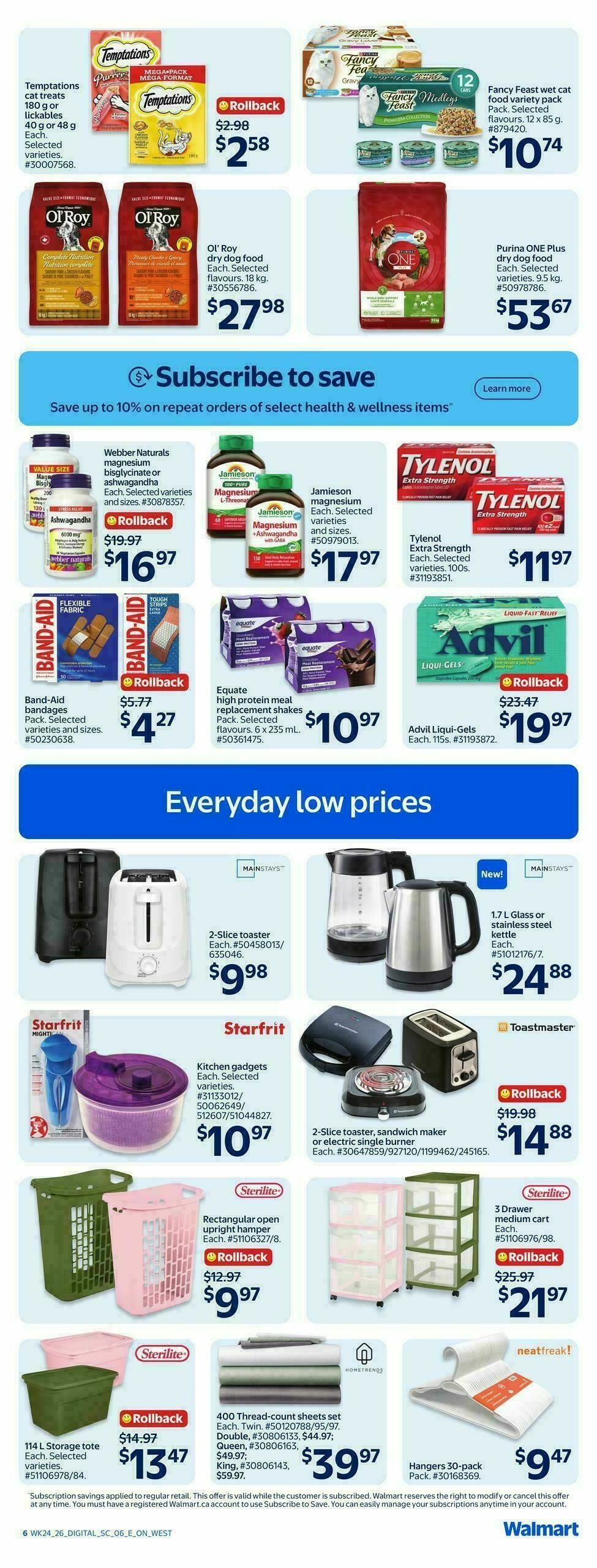 Walmart Flyer from July 9