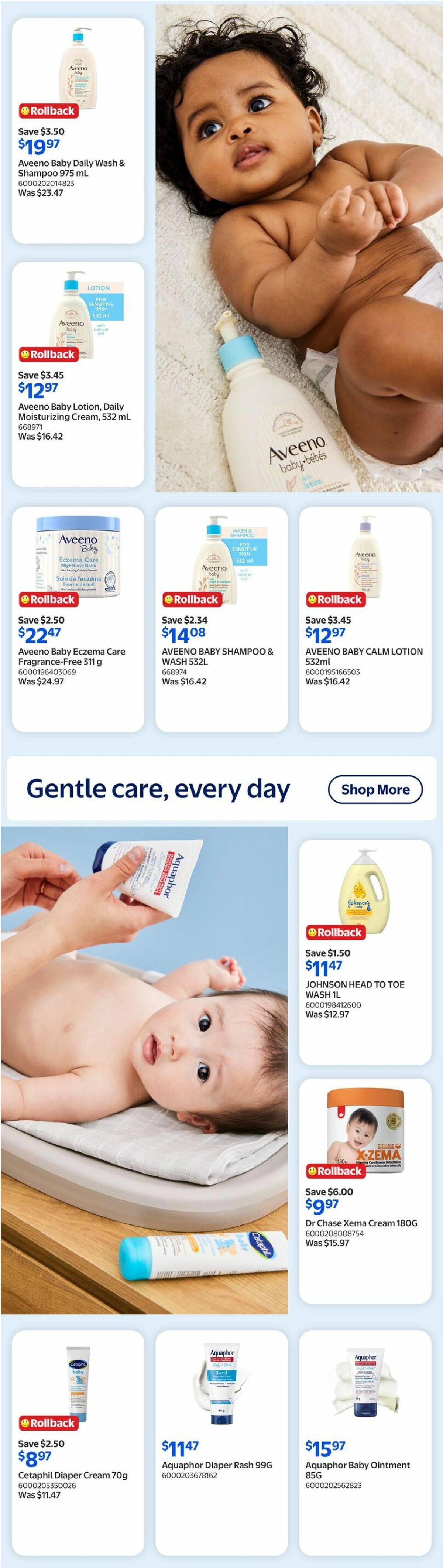 Walmart The Baby Event Flyer from July 9