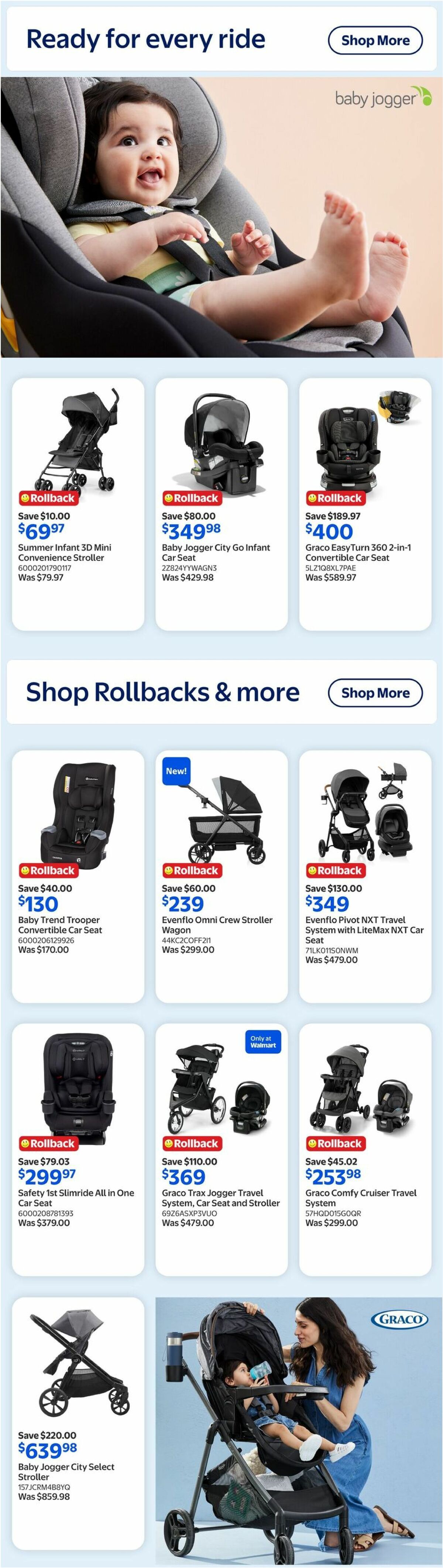 Walmart The Baby Event Flyer from July 9