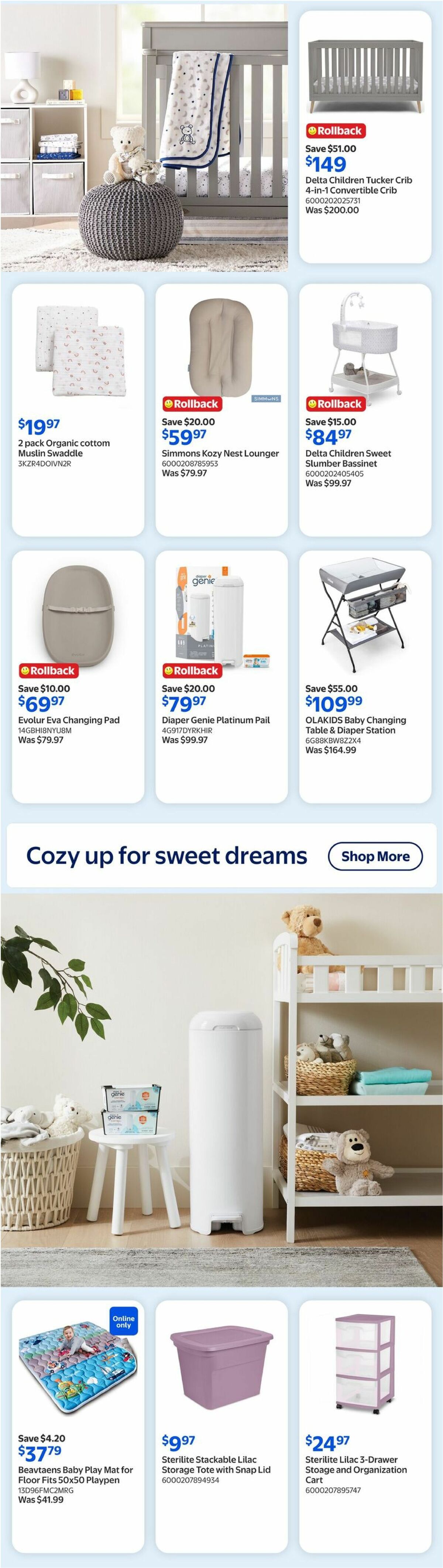 Walmart The Baby Event Flyer from July 9