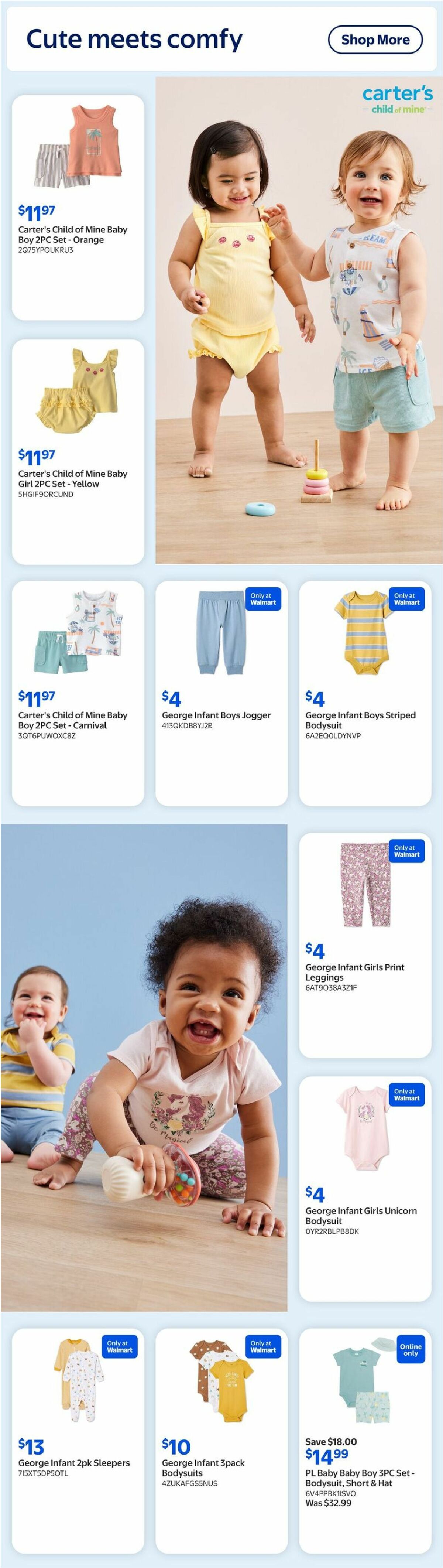 Walmart The Baby Event Flyer from July 9