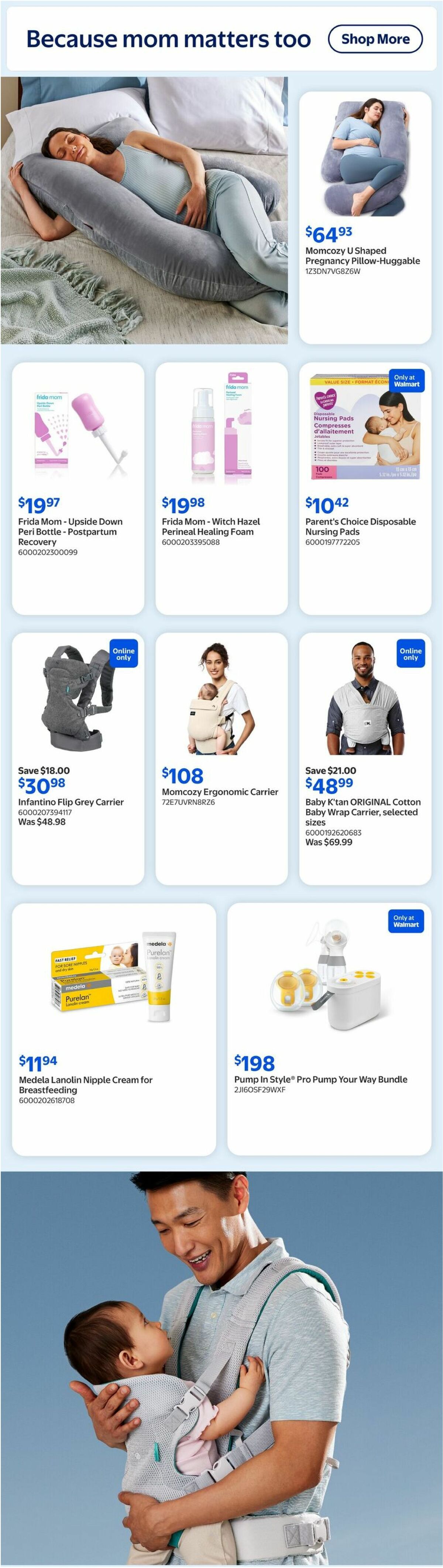 Walmart The Baby Event Flyer from July 9