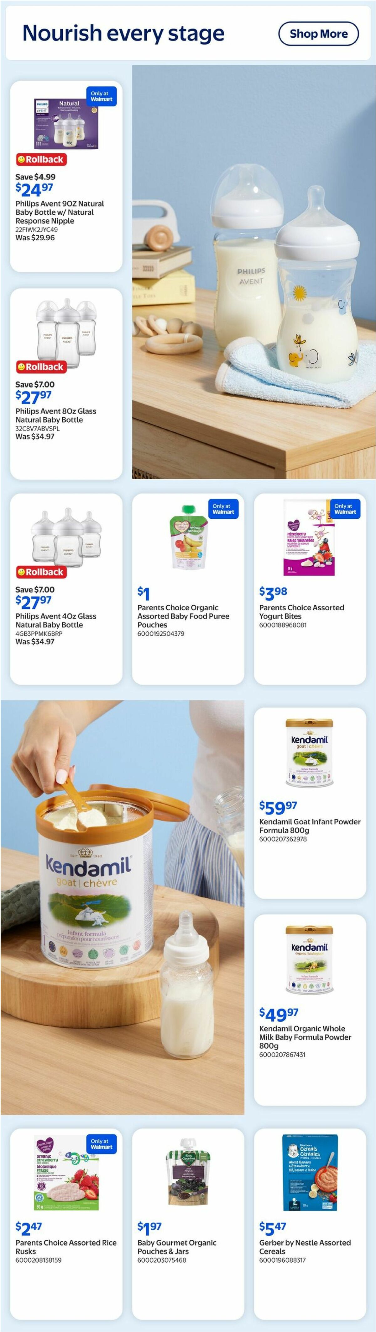 Walmart The Baby Event Flyer from July 9
